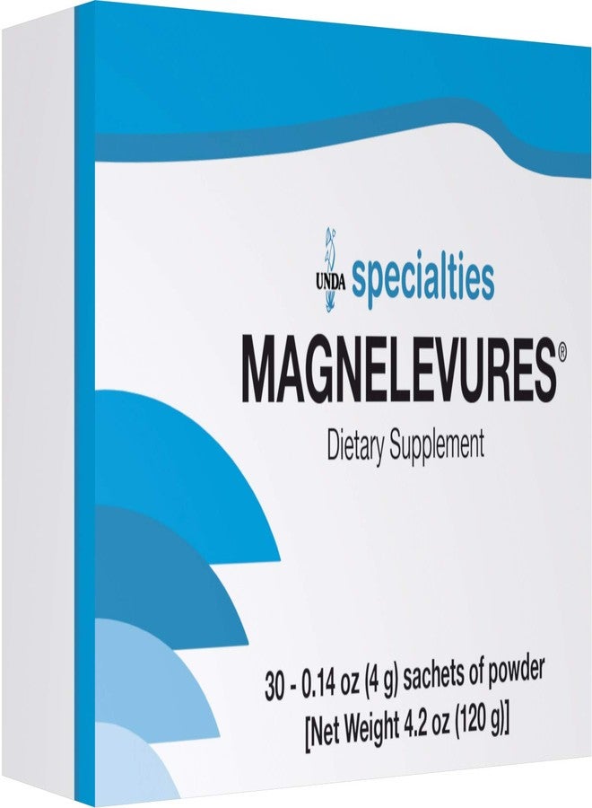 UNDA Magnelevures | Vitamin Mineral Supplement to Support Musculoskeletal System | 30 Sachets - Image 1